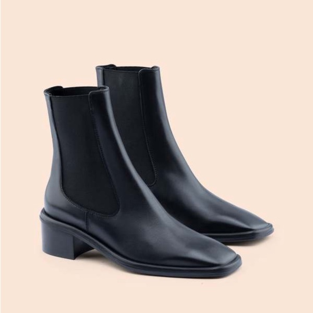 MAGUIRE MORELLA BOOT - BLACK Leather Chelsea Boots - 37 EU
